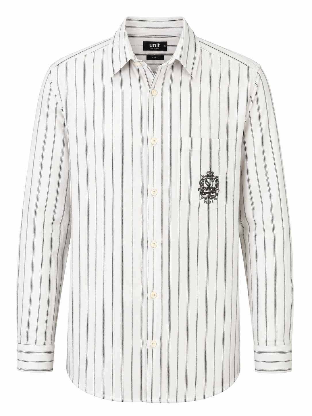 Camisa Rayas Finas Blanca By Kool