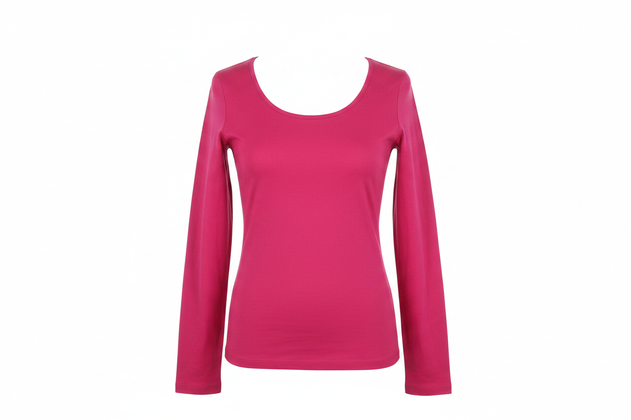 Camiseta rosa fucsia Esmara - ghost mannequin