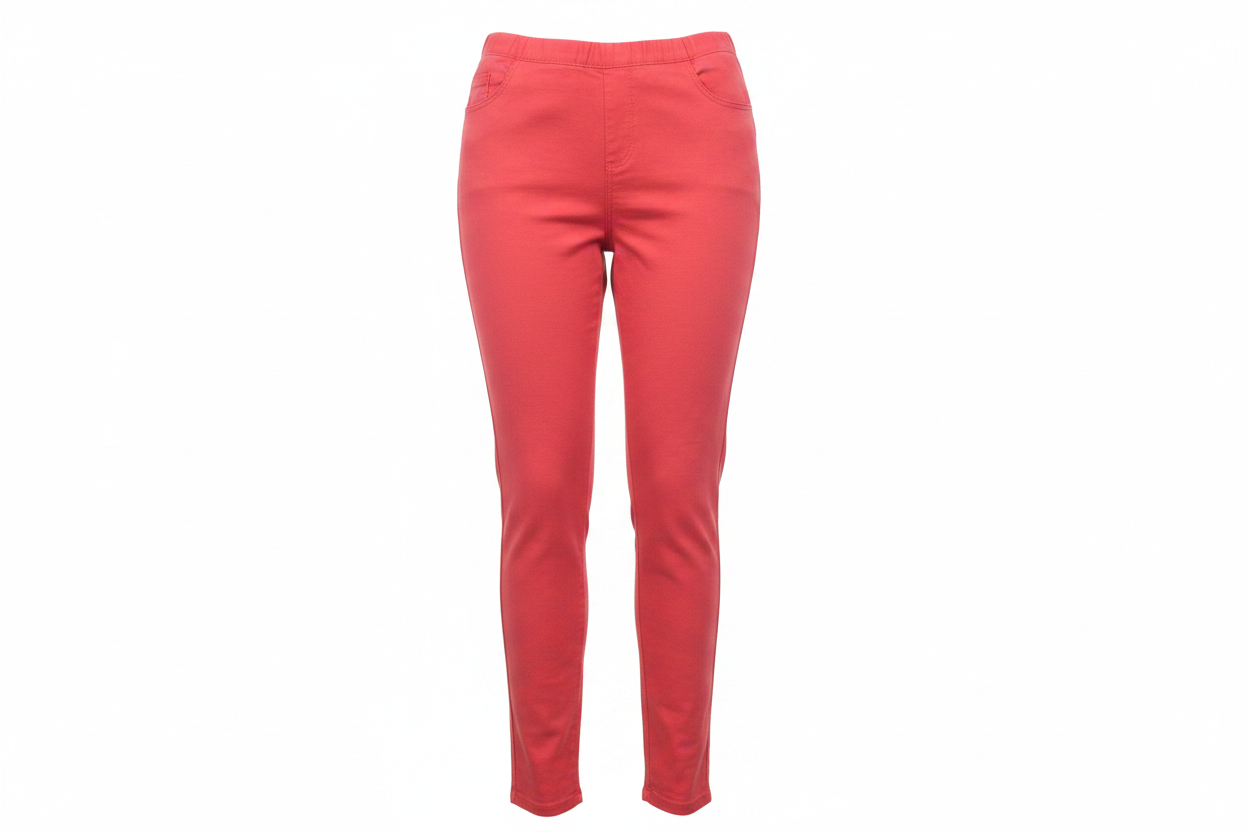 Jeggings coral Denim Co. - ghost mannequin