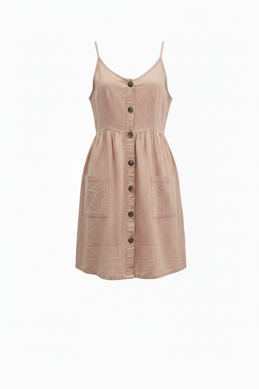 Vestido Rosa Palo Shein - Mini