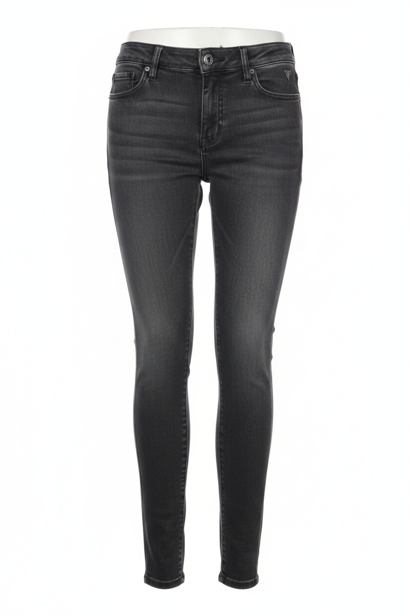 Vaqueros skinny gris oscuro Guess - Ghost Mannequin