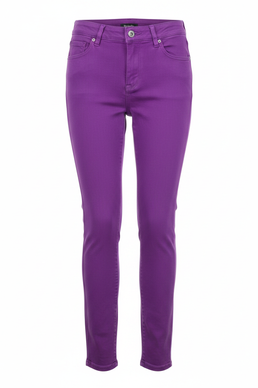 Vaqueros slim morado violeta Bel&Bo - Ghost Mannequin
