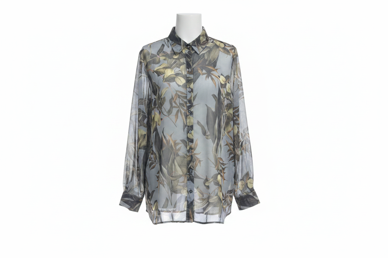 Camisa tropical Guess - ghost mannequin