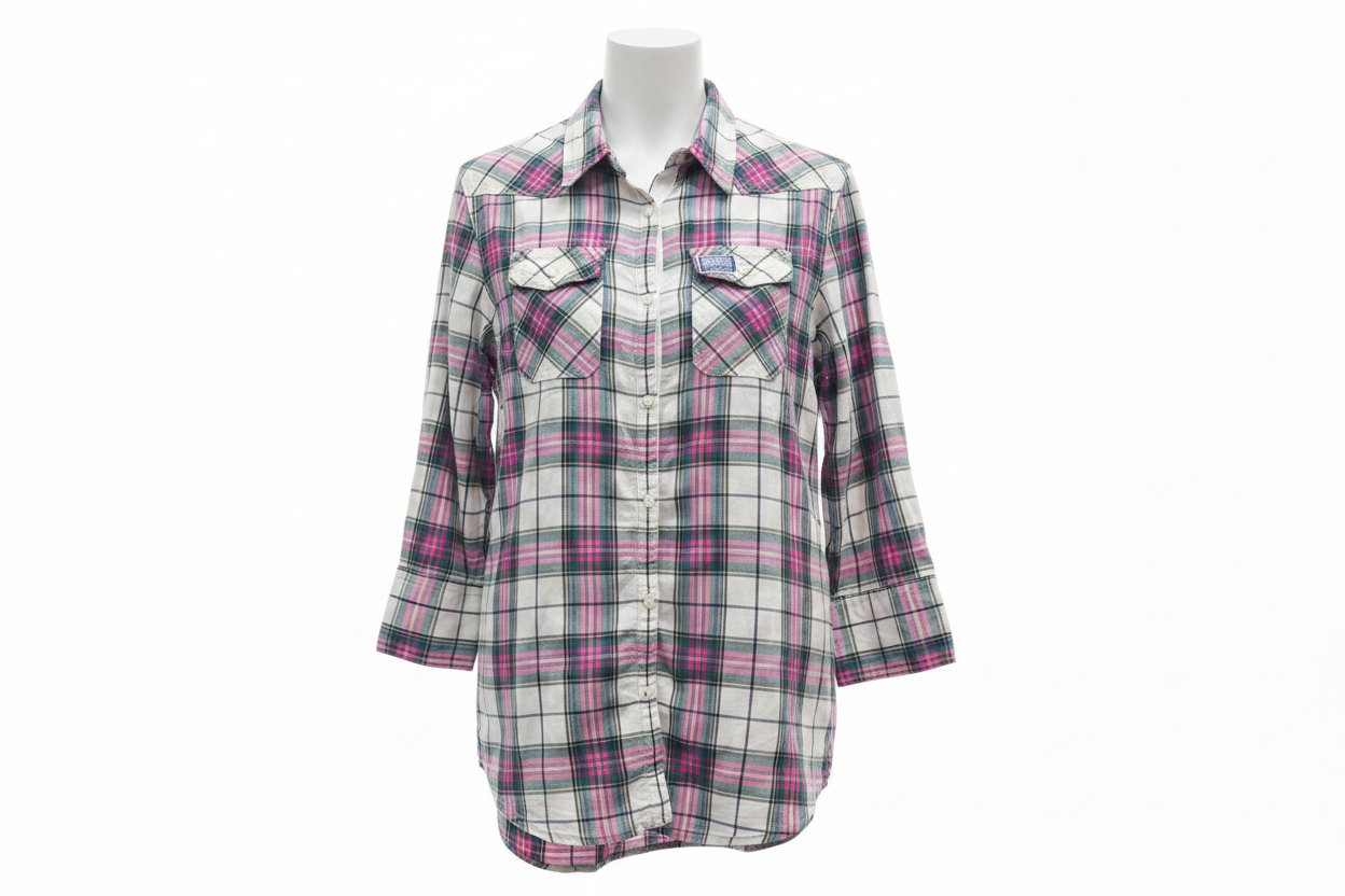 Camisa cuadros Superdry - ghost mannequin