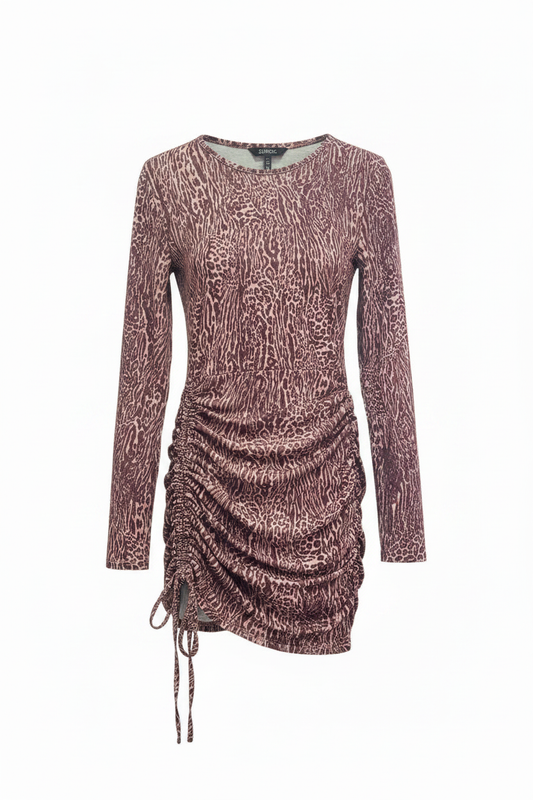 Vestido Mini Animal Print - Ghost Mannequin