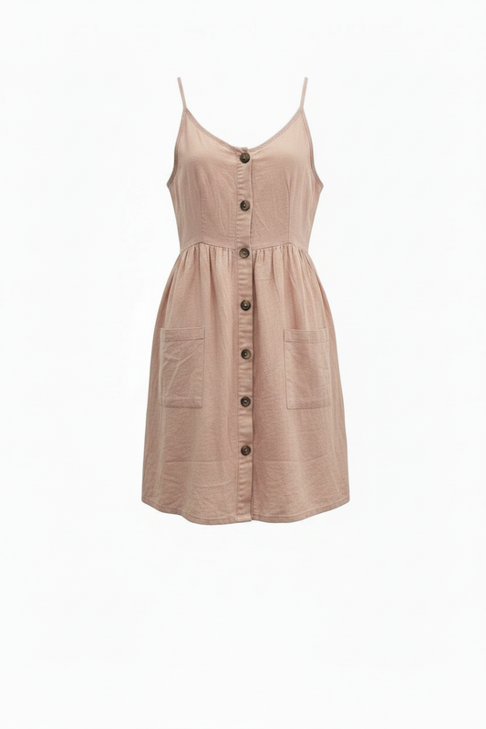 Vestido Rosa Palo Shein - Mini